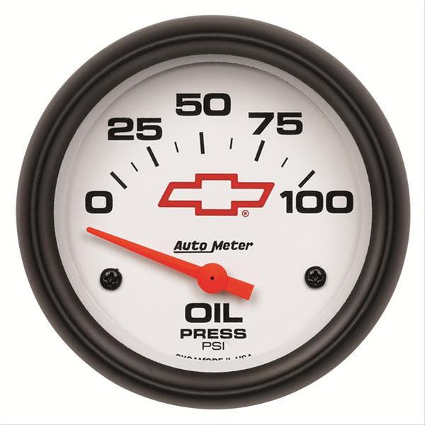 AutoMeter Phantom Chevy Bowtie Analog Gauges 5827-00406
