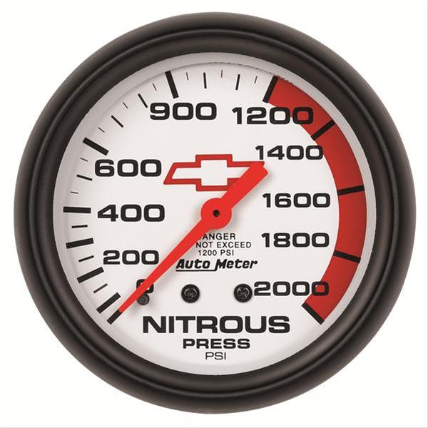 AutoMeter Phantom Chevy Bowtie Analog Gauges 5828-00406