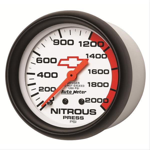 AutoMeter Phantom Chevy Bowtie Analog Gauges 5828-00406