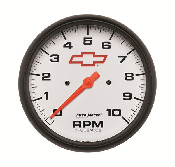 AutoMeter Phantom Series Chevy Bowtie Tachometers 5898-00406
