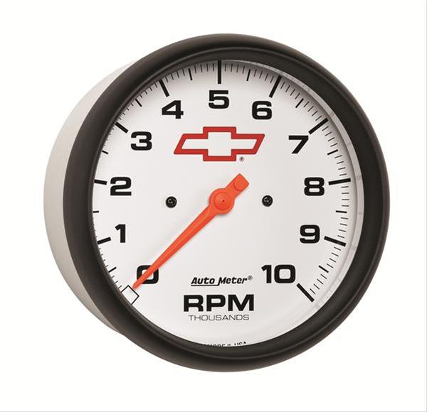 AutoMeter Phantom Series Chevy Bowtie Tachometers 5898-00406