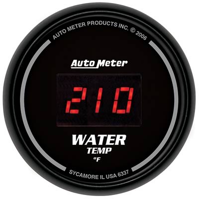 AutoMeter Sport-Comp Digital Series Gauges 6337