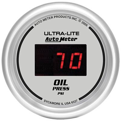 AutoMeter Ultra-Lite Digital Series Gauges 6527