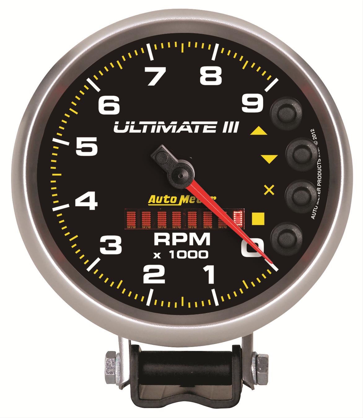 AutoMeter Ultimate III Tachometers 6887