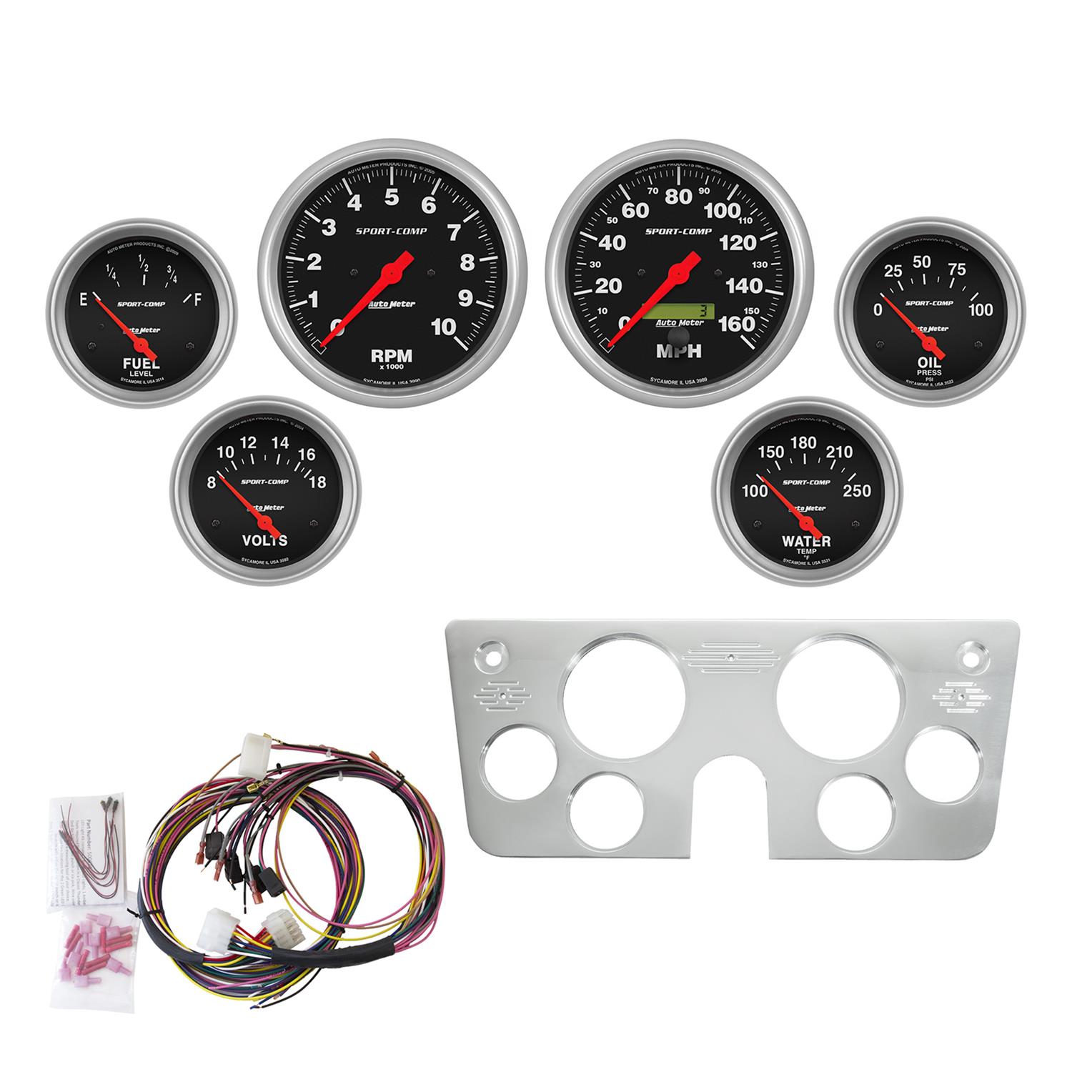 AutoMeter Sport-Comp Instrument Clusters 7045-SC