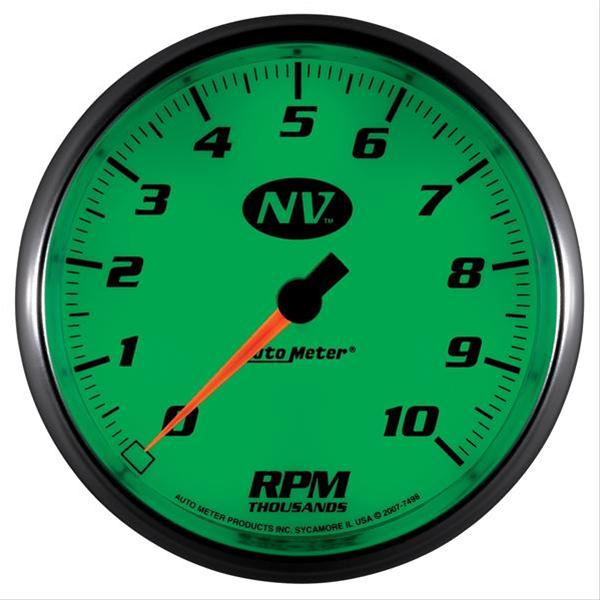AutoMeter NV Series Tachometers 7498