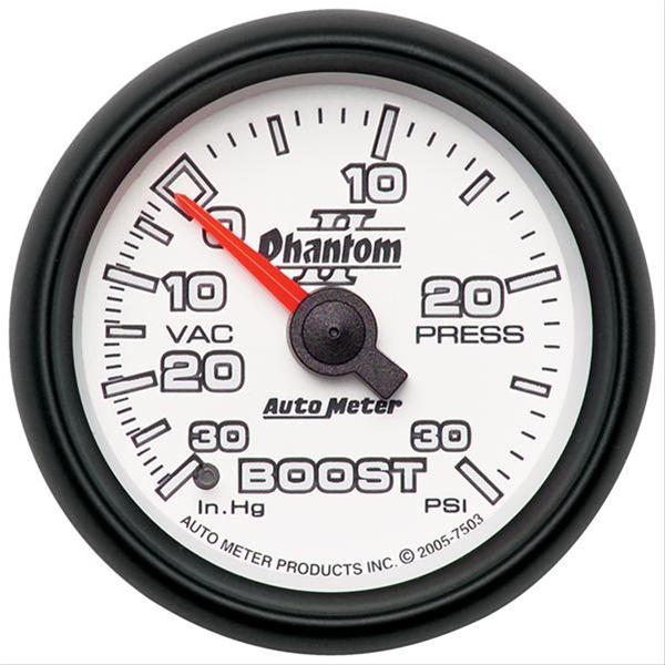 AutoMeter Phantom II Analog Gauges 7503