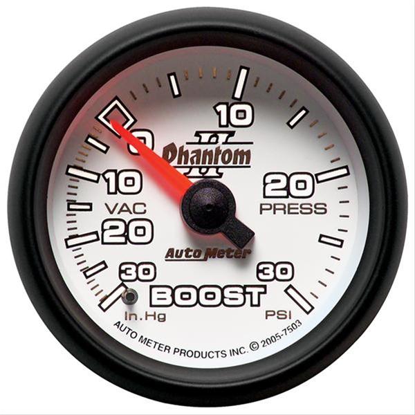AutoMeter Phantom II Analog Gauges 7503