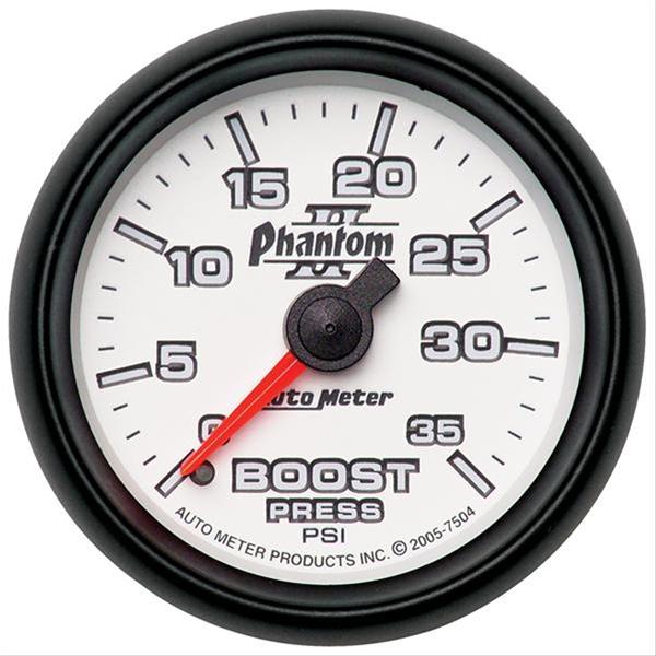 AutoMeter Phantom II Analog Gauges 7504