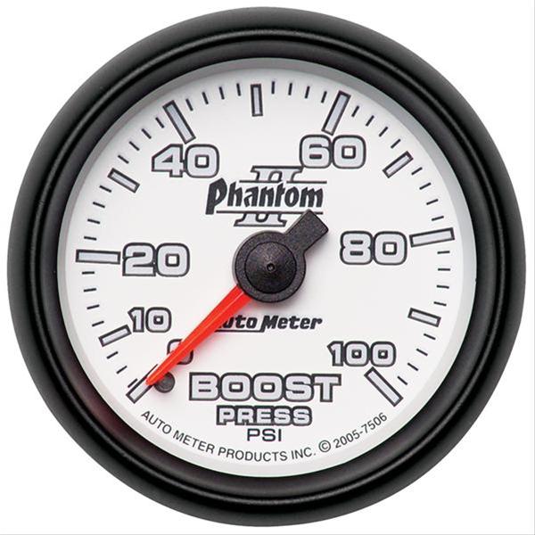 AutoMeter Phantom II Analog Gauges 7506