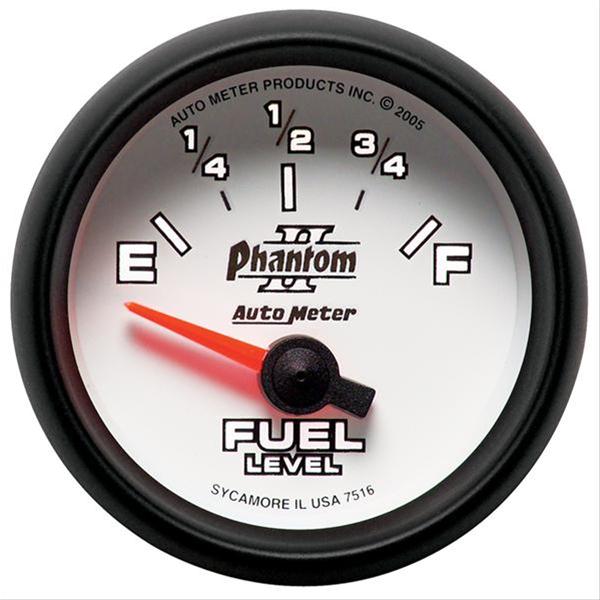 AutoMeter Phantom II Analog Gauges 7516