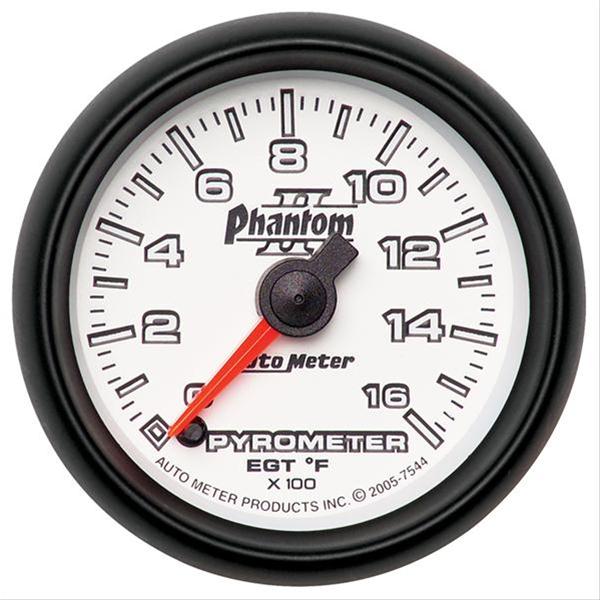 AutoMeter Phantom II Analog Gauges 7544