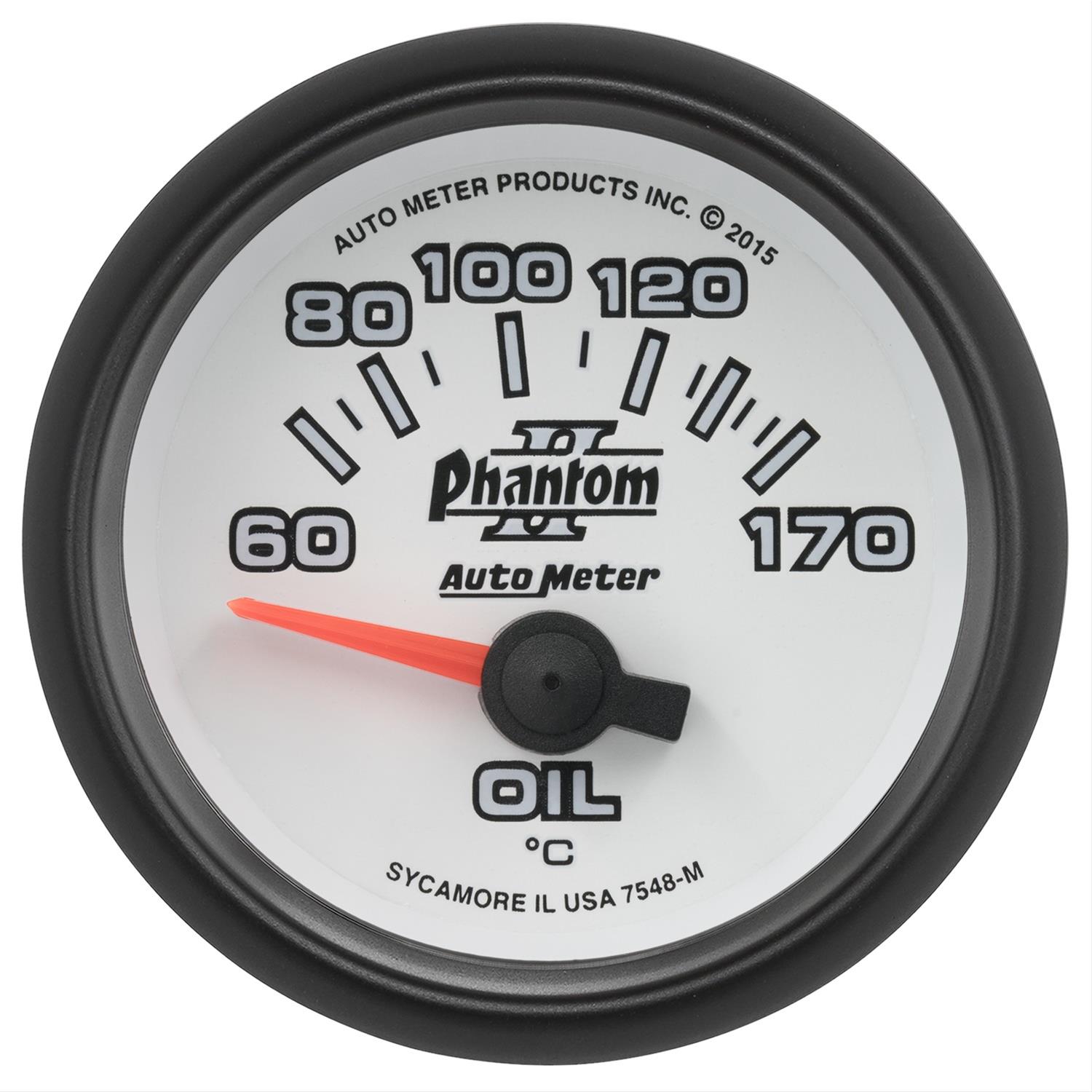 AutoMeter Phantom II Analog Gauges 7548-M