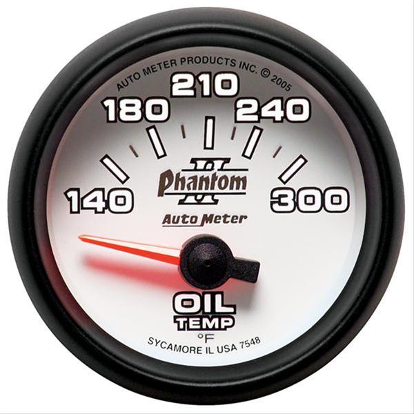 AutoMeter Phantom II Analog Gauges 7548