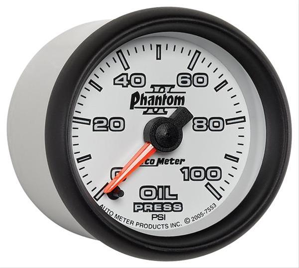 AutoMeter Phantom II Analog Gauges 7553