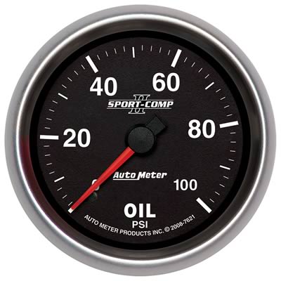 AutoMeter Sport-Comp II Analog Gauges 7621