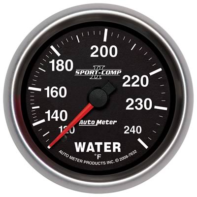 AutoMeter Sport-Comp II Analog Gauges 7632