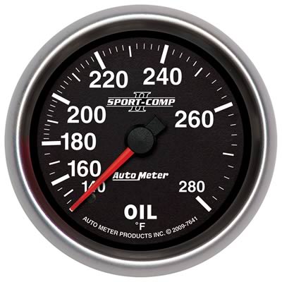 AutoMeter Sport-Comp II Analog Gauges 7641