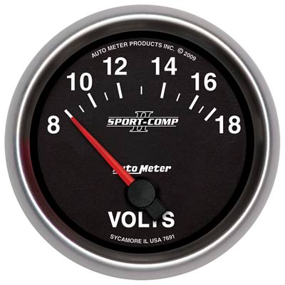 AutoMeter Sport-Comp II Analog Gauges 7691