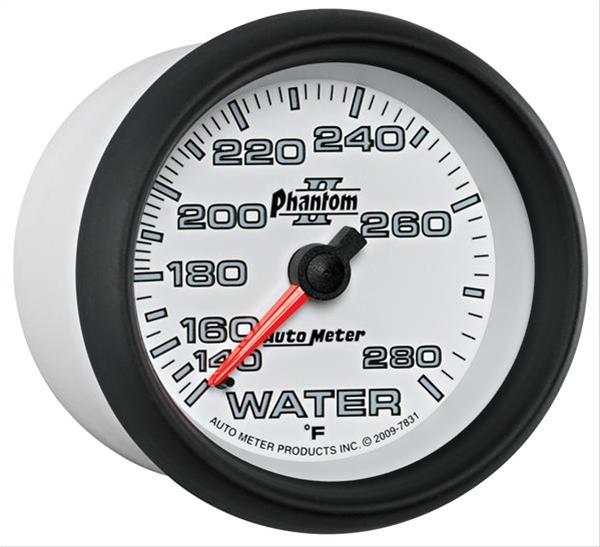 AutoMeter Phantom II Analog Gauges 7831