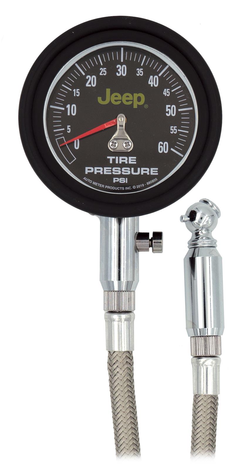 AutoMeter Performance Tire Pressure Gauges 880805