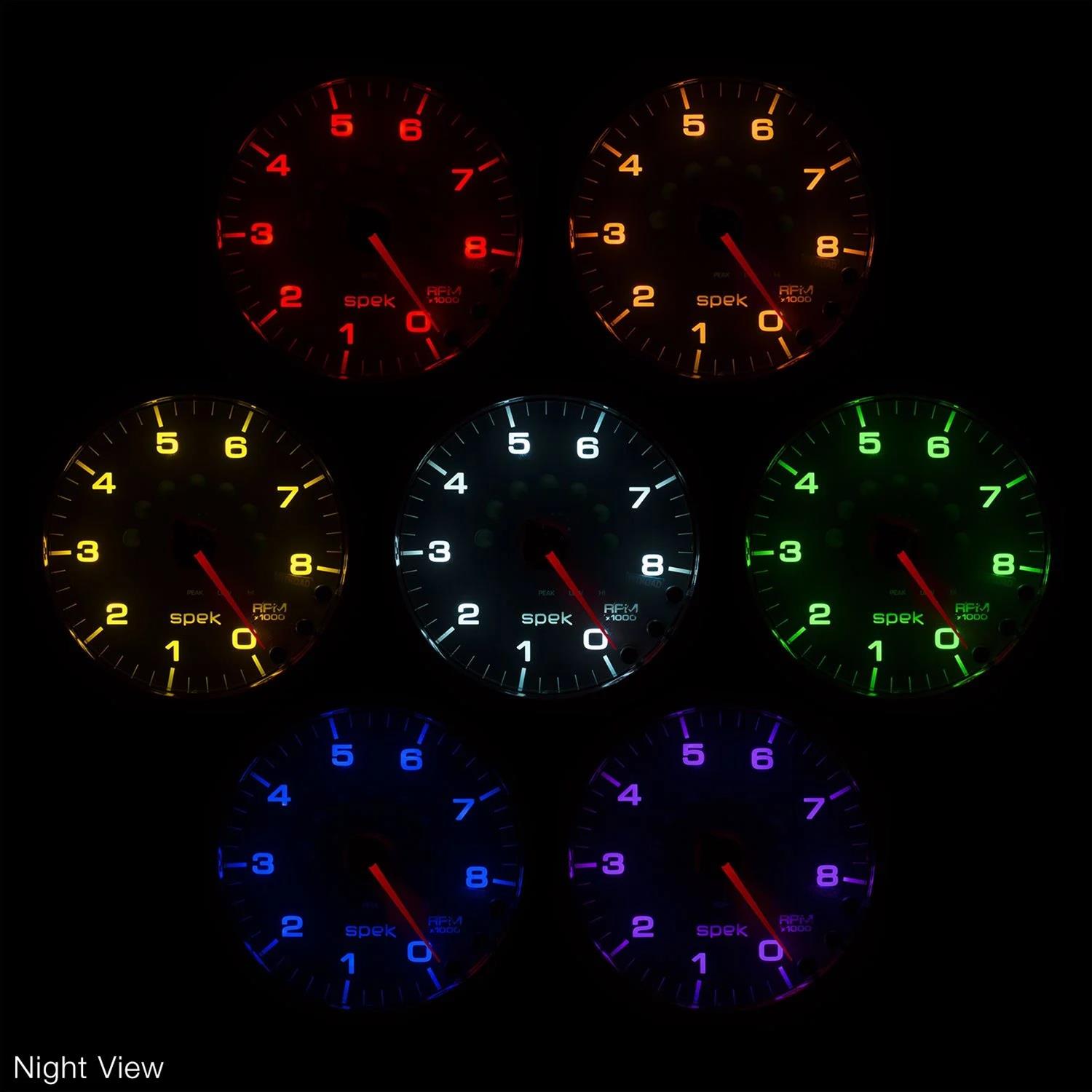 AutoMeter Spek-Pro Tachometer Gauges P23852