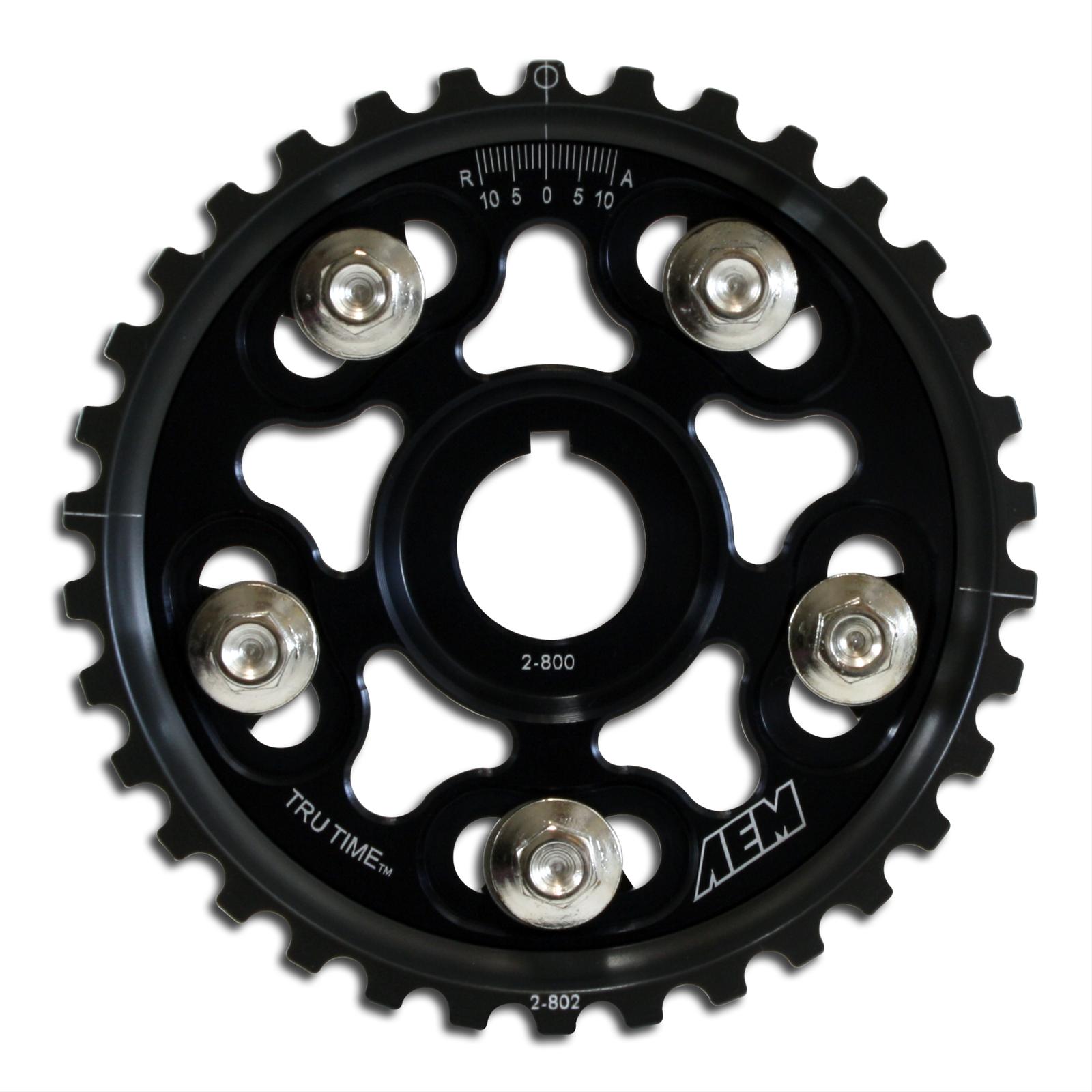 AEM Electronics Tru-Time Adjustable Cam Gears 23-802BK