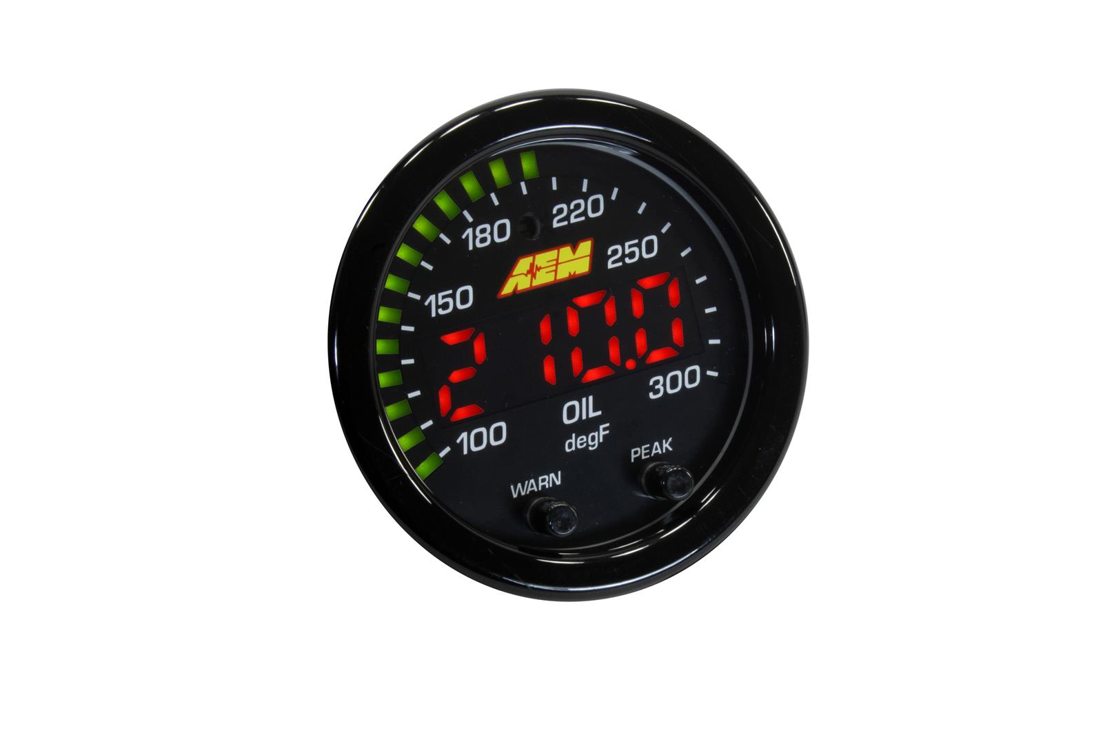 AEM Electronics X-Series Temperature Gauges 30-0302