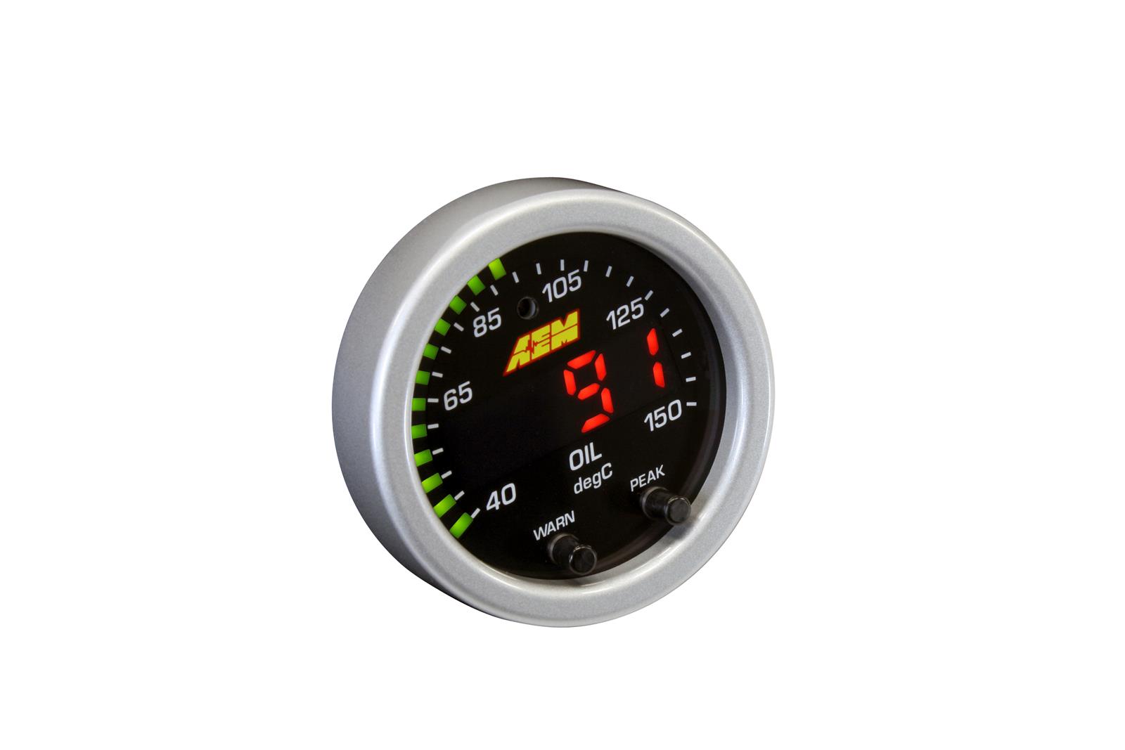 AEM Electronics X-Series Temperature Gauges 30-0302