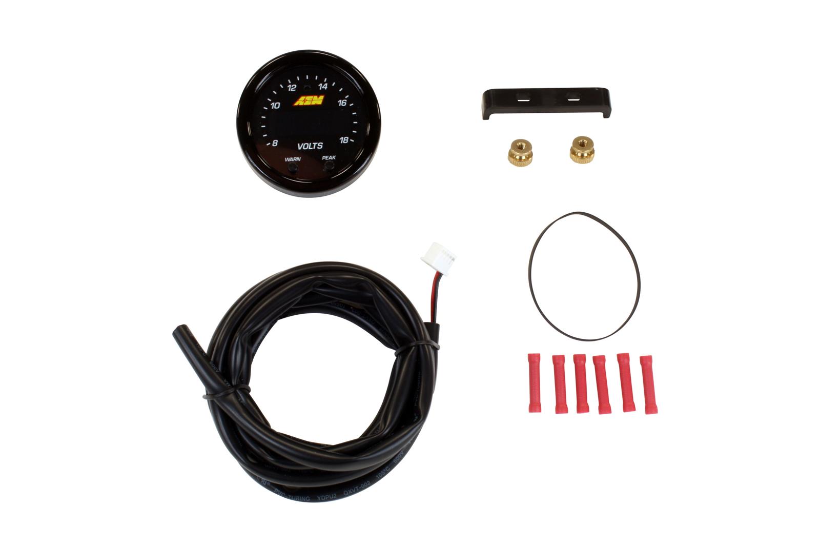 AEM Electronics X-Series Voltage Gauges 30-0303