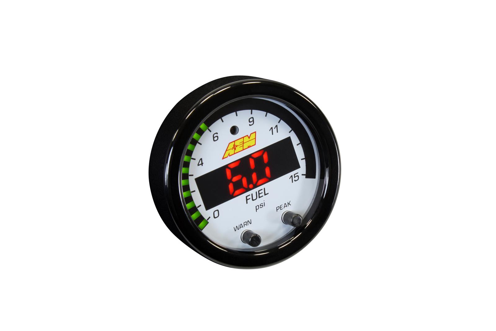AEM Electronics X-Series Boost/Fuel Pressure Gauges 30-0309