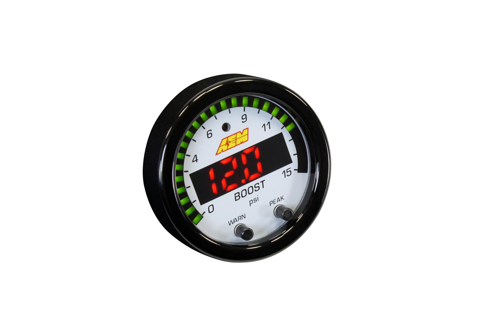 AEM Electronics X-Series Boost/Fuel Pressure Gauges 30-0309