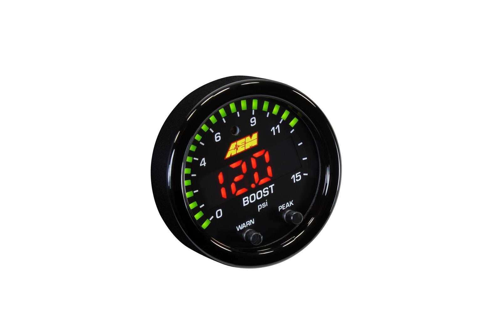 AEM Electronics X-Series Boost/Fuel Pressure Gauges 30-0309