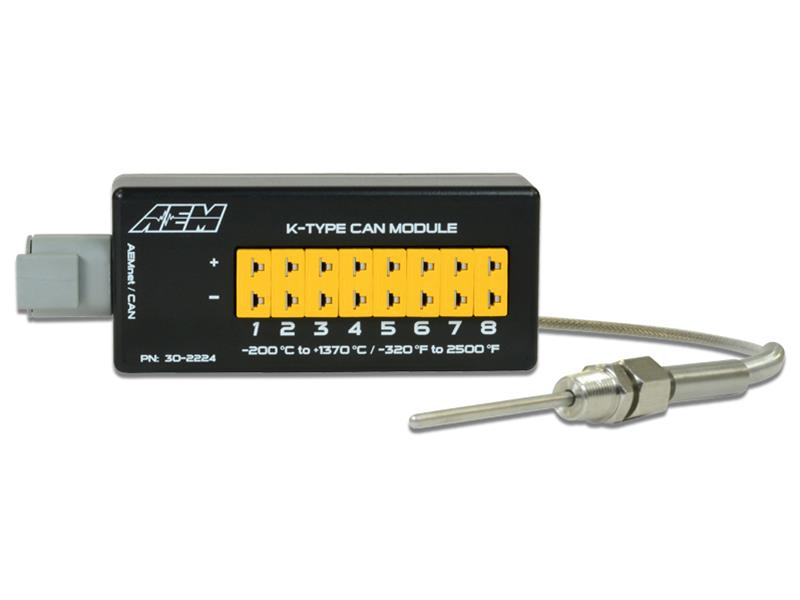 AEM Electronics 8-Channel K-Type EGT CAN Modules 30-2224