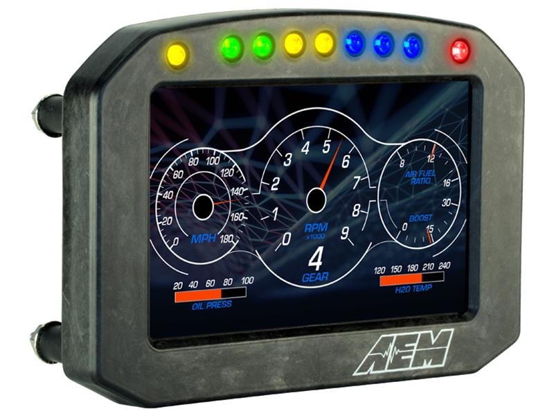 AEM Electronics CD-5 Carbon Digital Racing Dash Displays 30-5600F