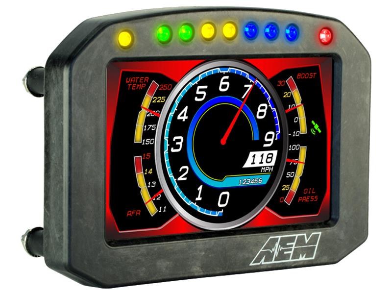 AEM Electronics CD-5 Carbon Digital Racing Dash Displays 30-5600F