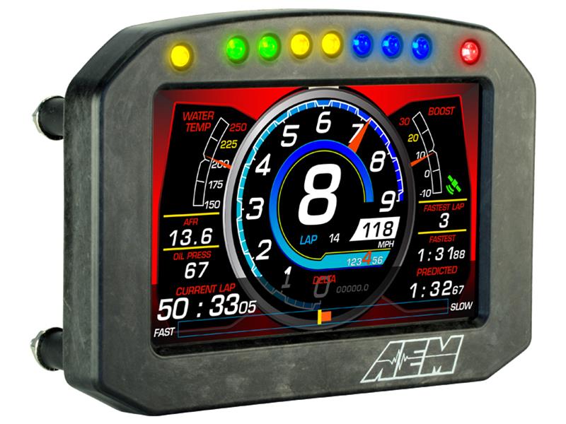 AEM Electronics CD-5 Carbon Digital Racing Dash Displays 30-5600F