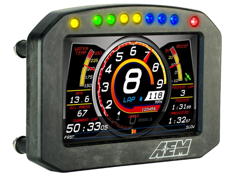 AEM Electronics CD-5 Carbon Digital Racing Dash Displays 30-5602F