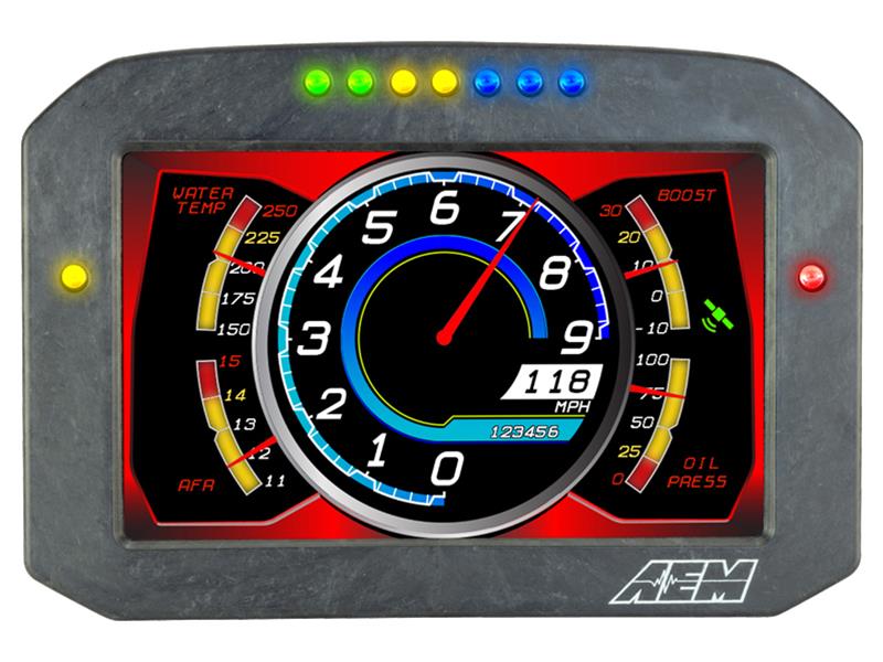 AEM Electronics CD-7 Digital Racing Dash Displays 30-5701F