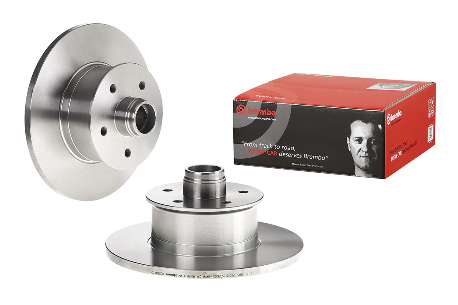 Brembo Premium UV Coated Brake Rotors 08.2981.10