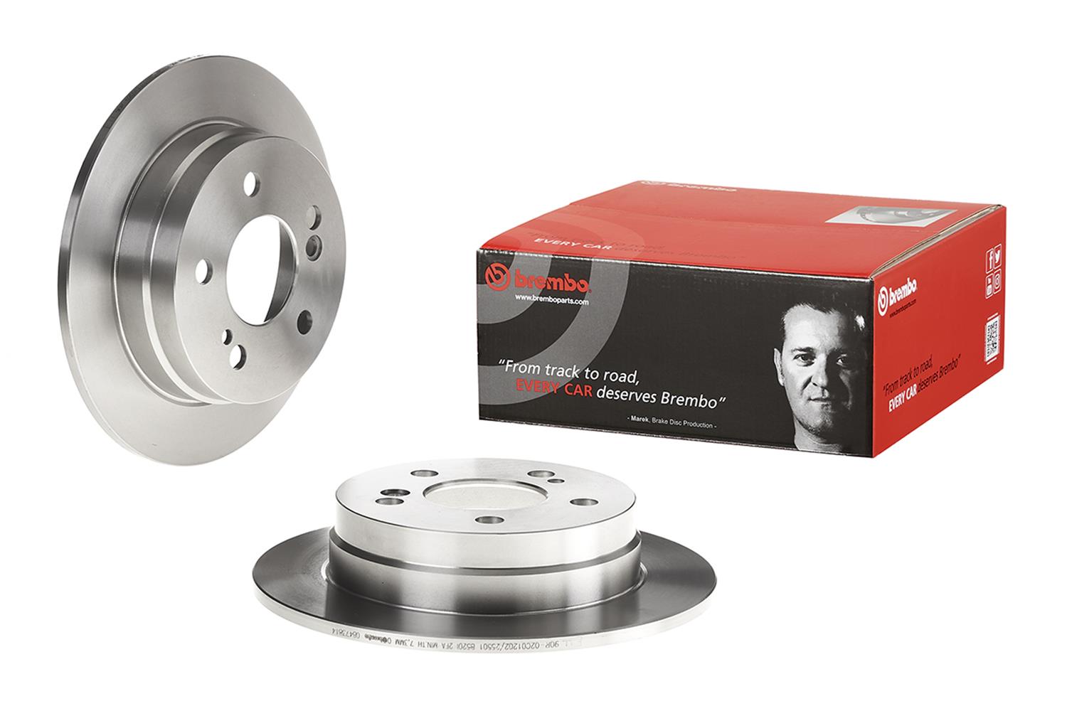 Brembo Premium UV Coated Brake Rotors 08.4738.14