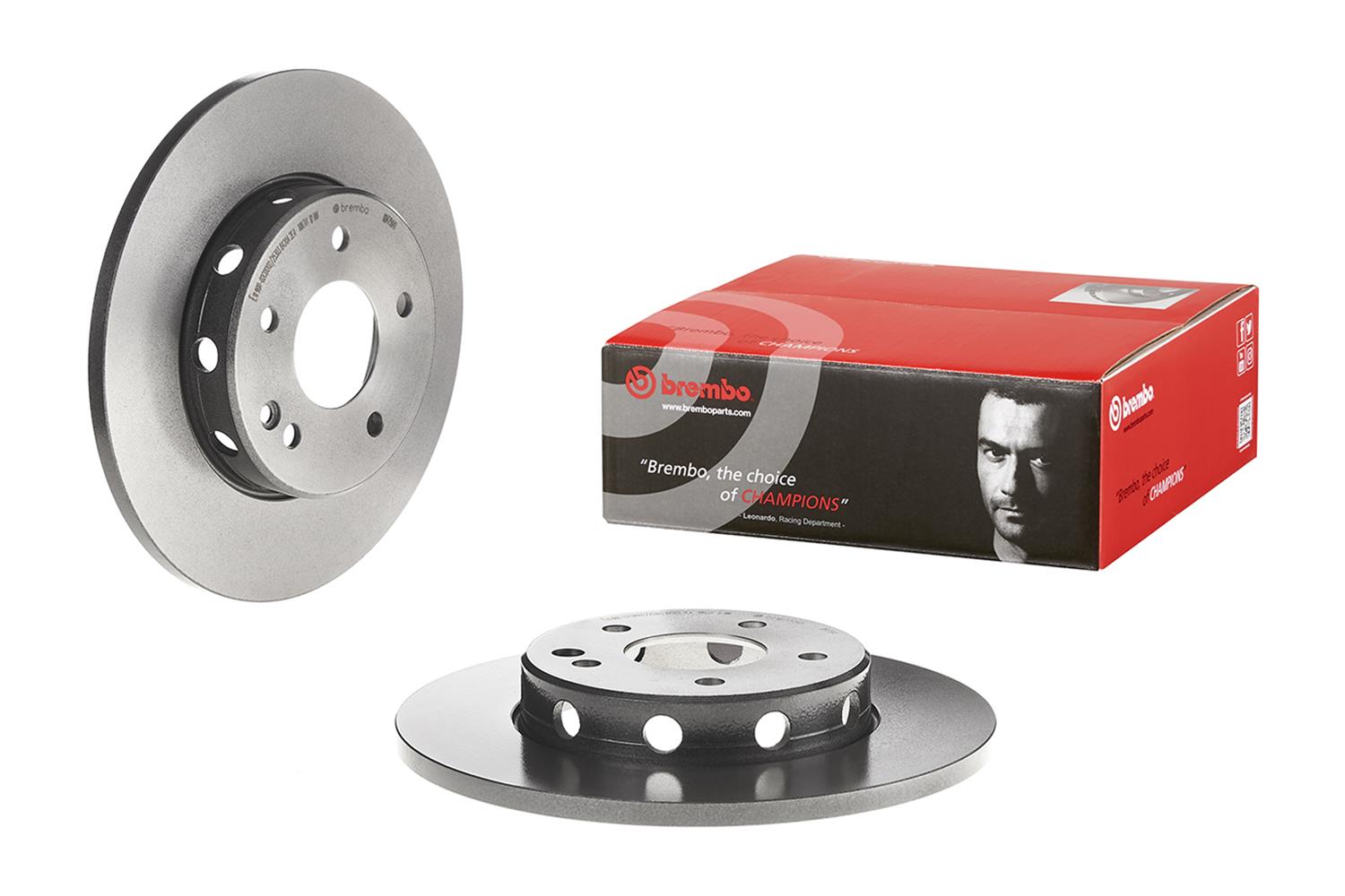 Brembo Premium UV Coated Brake Rotors 08.4750.41