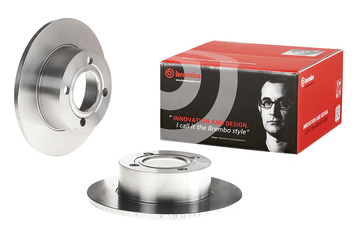 Brembo Premium UV Coated Brake Rotors 08.4874.14