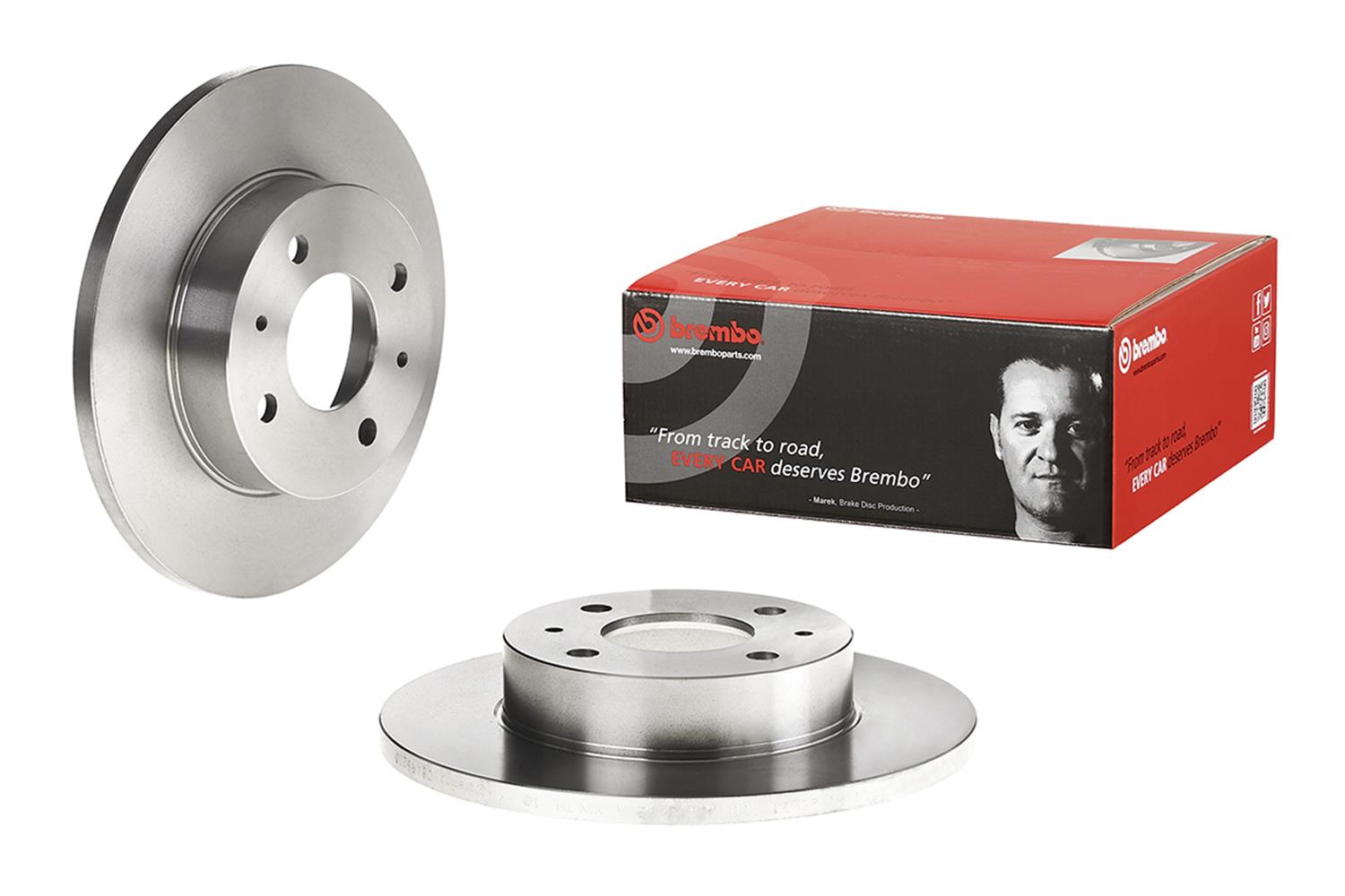 Brembo Premium UV Coated Brake Rotors 08.4932.10