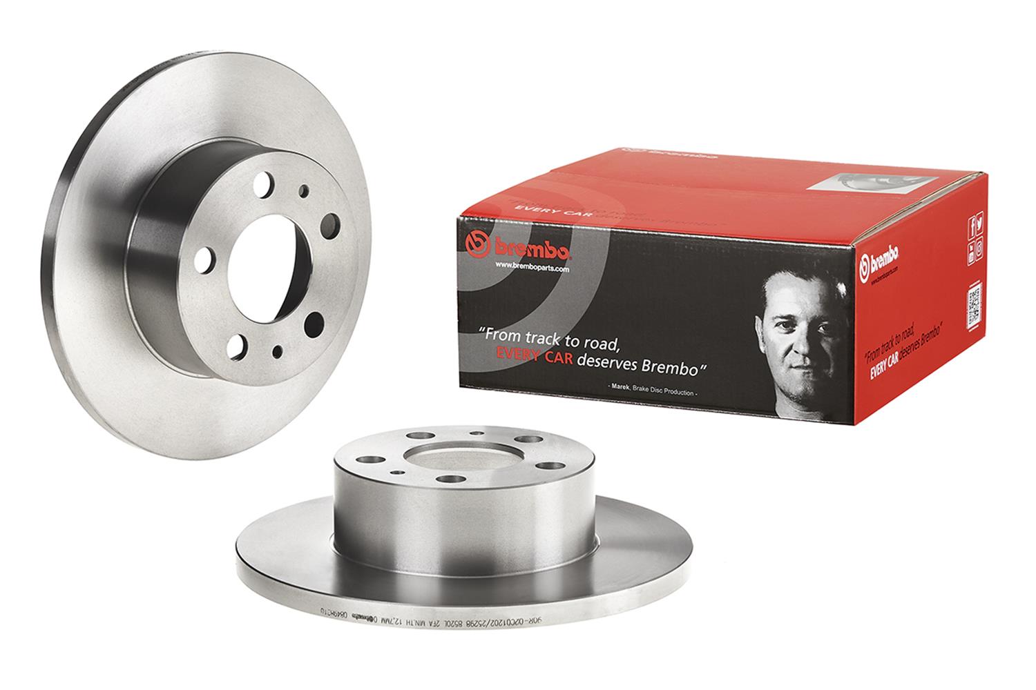 Brembo Premium UV Coated Brake Rotors 08.4982.10