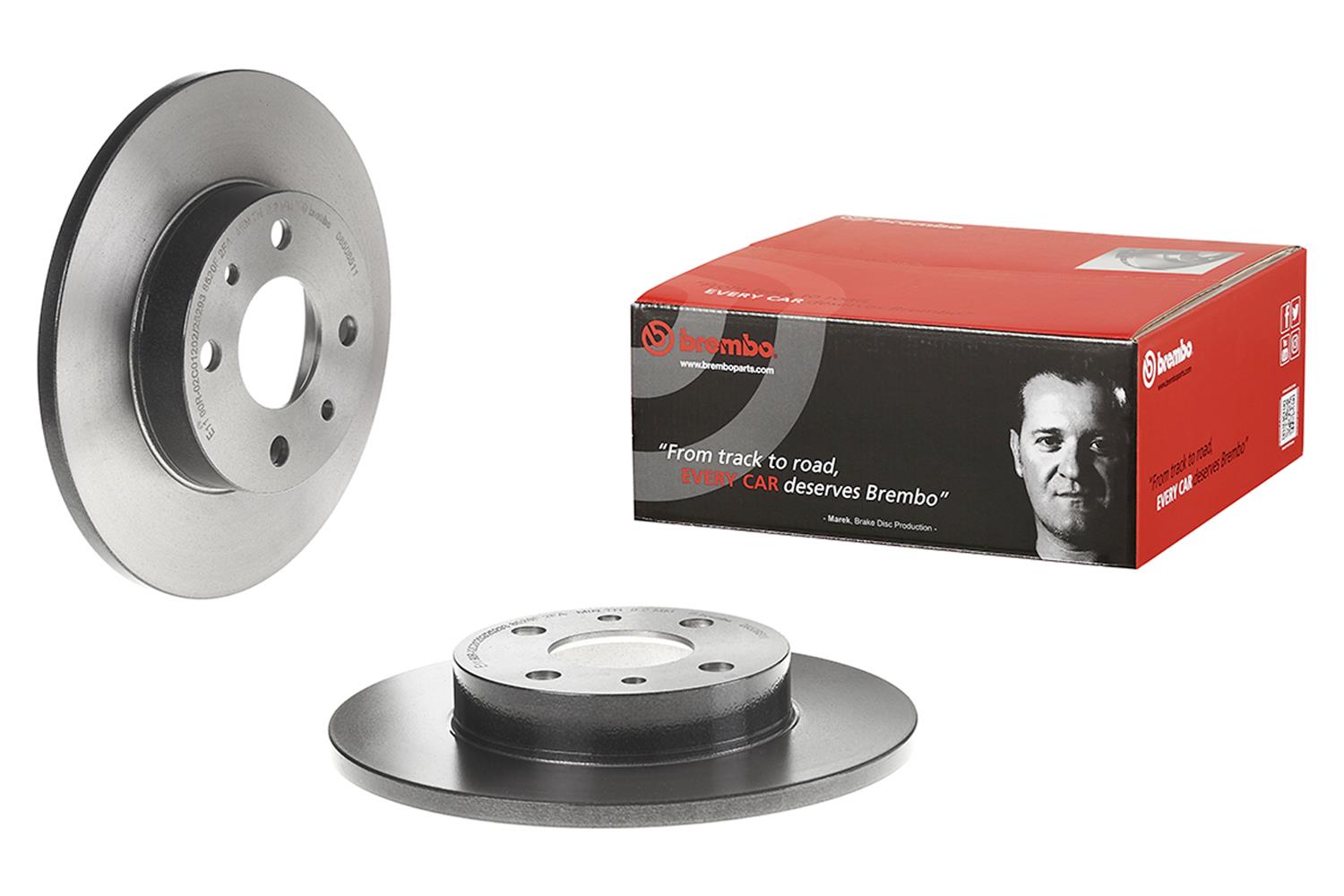 Brembo Premium UV Coated Brake Rotors 08.5085.11
