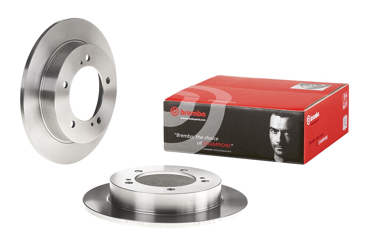 Brembo Premium UV Coated Brake Rotors 08.5266.10