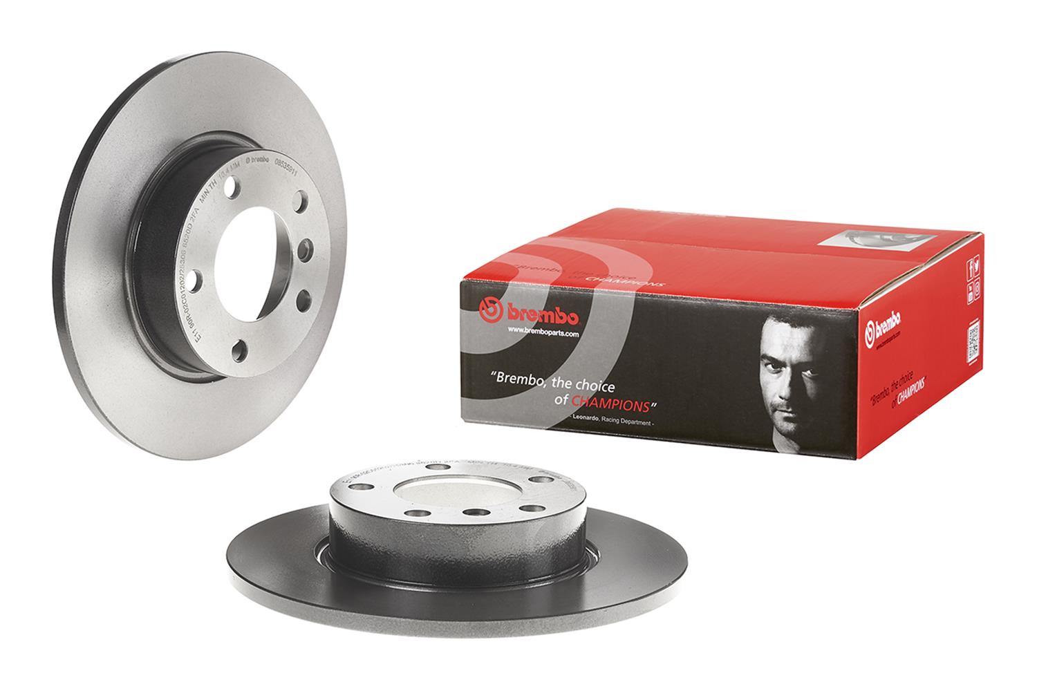 Brembo Disc Brake Pad and Rotor Kits KT04437
