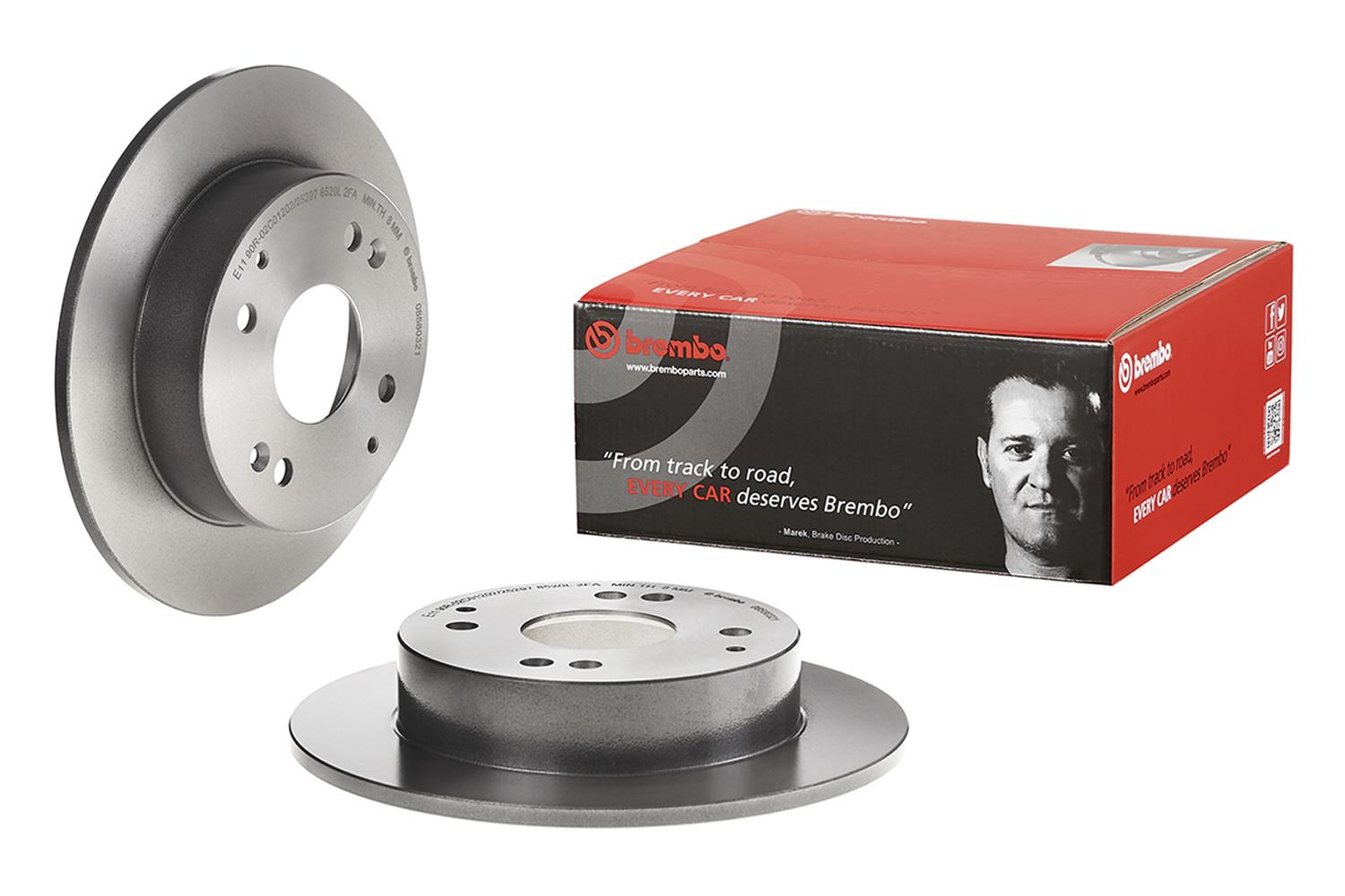 Brembo Premium UV Coated Brake Rotors 08.5803.21