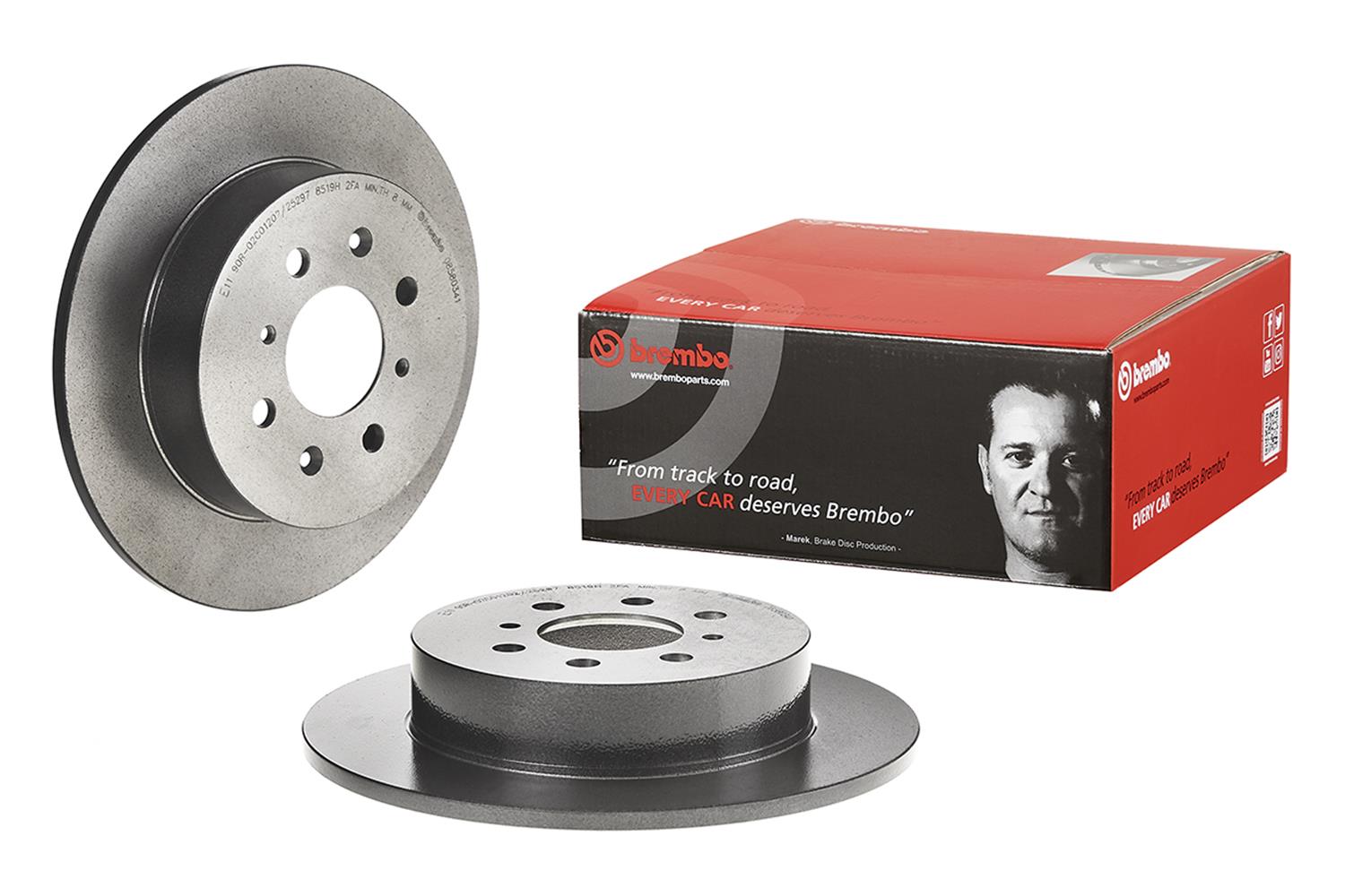 Brembo Premium UV Coated Brake Rotors 08.5803.41